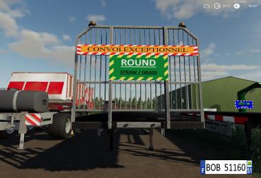 Fliegl Flatbed Round Square Autoload v1.0.0.4