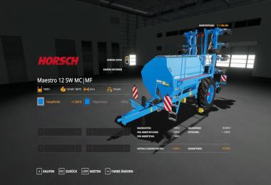 Horsch Maestro12SW MultiFruit Color v1.0