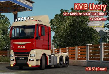 KMB Livery For MAN TGX Euro 6 by MADster