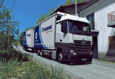 Mercedes Actros MP4 Rigid Chassis Mod v1.1