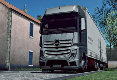 Mercedes Actros MP4 Rigid Chassis Mod v1.1