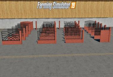 PLACEABLE Fences and Post Pack 2 v1.0