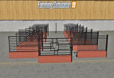 PLACEABLE Fences and Post Pack v1.0