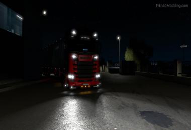 Realistic Vehicle Lights Mod v4.0