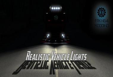 Realistic Vehicle Lights Mod v4.0