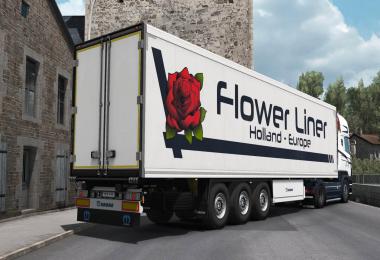 Scania RJL Flower Liner Combo skin 1.33.x