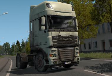 Skin Dirt for DAF XF 105 v1.0 1.32.x-1.33.x