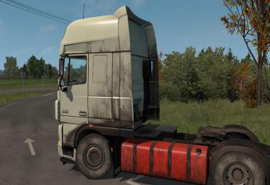 Skin Dirt for DAF XF 105 v1.0 1.32.x-1.33.x