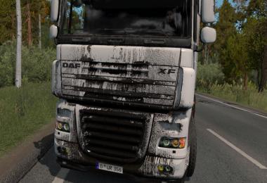 Skin Dirt for DAF XF 105 v1.0 1.32.x-1.33.x