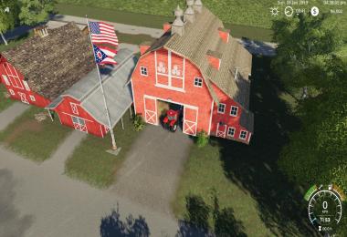 USA/Ohio Stae flag beneath v1.0.0