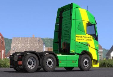 Volvo FH16 750 - Skin Koolwijk Logistics For ETS2 1.33.X 1.32