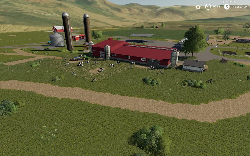 Jones Dairy Farm Fs19 Jones Dairy Farm V1.2 - Modhub.us