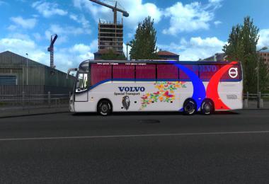 Volvo px 9700 and 9400 bus new texture skin DBMX 1.33.x