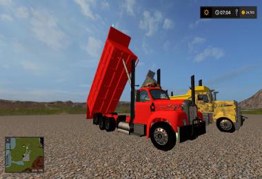 MackB61 square body dump truck v1.0.0.2