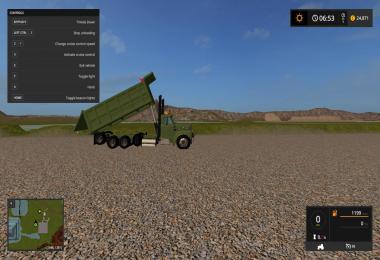 MackB61 square body dump truck v1.0.0.2