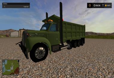 MackB61 square body dump truck v1.0.0.2