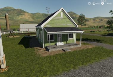 Placeable 2 bedroom house with sleep trigger v1.0