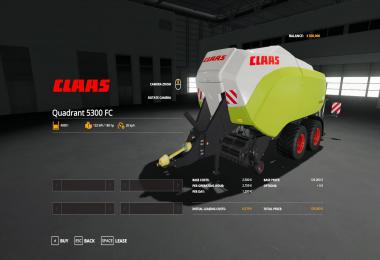 Claas Quadrant 5300 FC v1.1