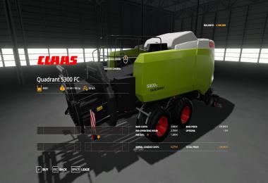 Claas Quadrant 5300 FC v1.1