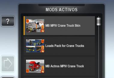 CUSTOM SKIN FOR ACTROS MPIV CRANETRUCK ETS2 1.34.x