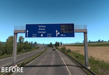 ETS 2 - Realistic Signs v1.0