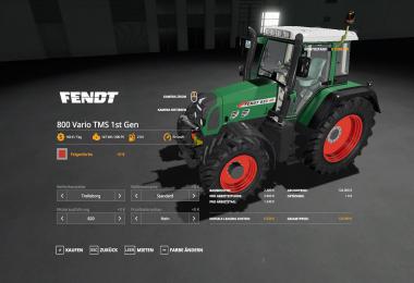 Fendt 800 Vario TMS v1.0.0.8