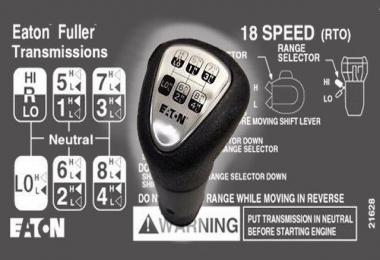 Fictional 13 and 18 Speed Fuller Transmissions 1.34