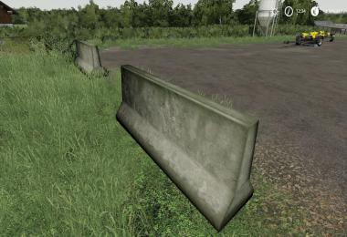 FS19 Road Barrier v1.0.0.0