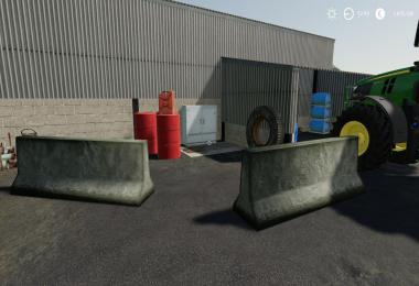 FS19 Road Barrier v1.0.0.0