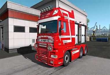 Henri Verkleij DAF XF105 Skin 1.33.x