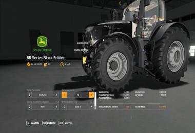 John Deere 6R Black Edition v1.0.0.9