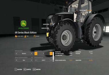 John Deere 6R Black Edition v1.0.0.9