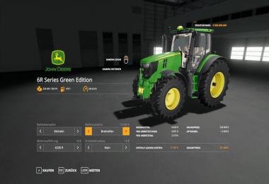 John Deere 6R Green Edition v1.0.0.8