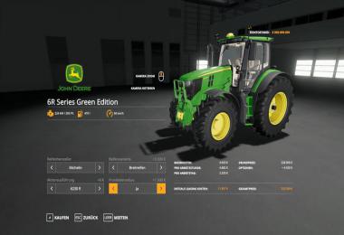 John Deere 6R Green Edition v1.0.0.8