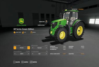 John Deere 6R Green Edition v1.0.0.8