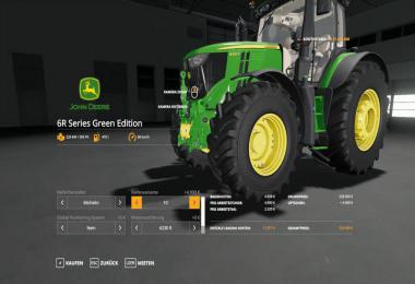 John Deere 6R Green Edition v1.0.0.8