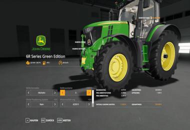 John Deere 6R Green Edition v1.0.0.8