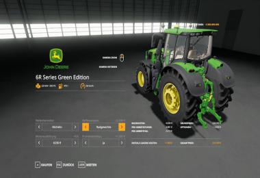 John Deere 6R Green Edition v1.0.0.8