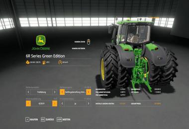 John Deere 6R Green Edition v1.0.0.8