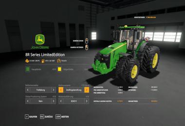 John Deere Series 8R LimitedEdition v1.0