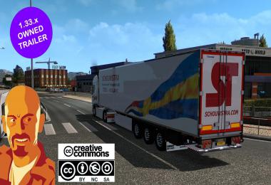 KRONE JELLE SCHOUWSTRA OWNED TRAILERS ETS2 1.33.x