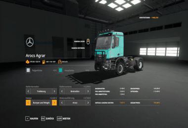 Mercedes Arocs Agrar v2.0