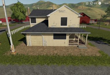 Placeable 4 bedroom house with sleep trigger v1.0