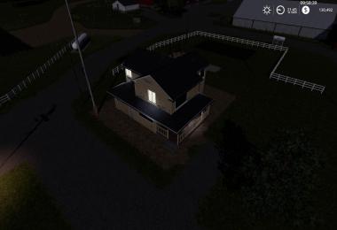 Placeable 4 bedroom house with sleep trigger v1.0