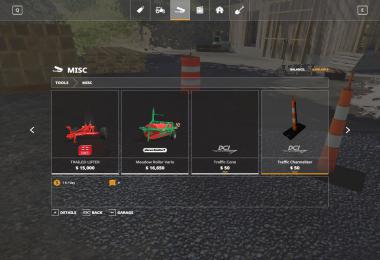 Placeable traffic cones v1.0