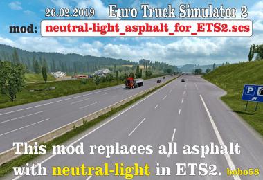 Road asphalt for ETS2 1.34.x