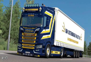 Scania S NextGen Van Oostenbrugge Combo Skin Pack 1.34.x