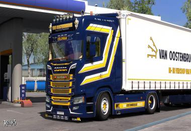 Scania S NextGen Van Oostenbrugge Combo Skin Pack 1.34.x