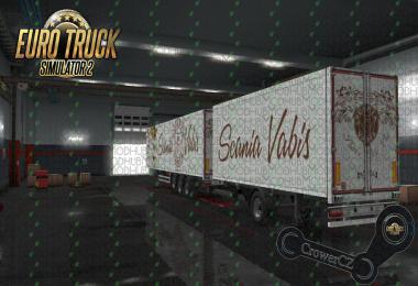 SCANIA VABIS GOLD OWNERSHIP TRAILER SKIN v1.0