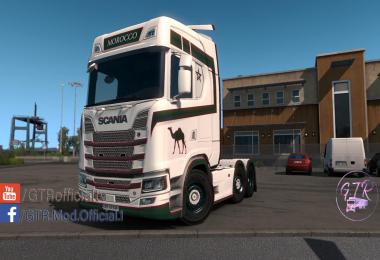 Skin Morocco for Scania S Next Gen v1.1